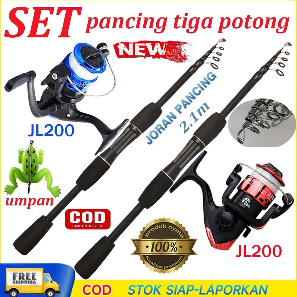 PromosiJoran carbon murah set lengkap/fiber/carbon fiber/Spin Casting/1 set pancing