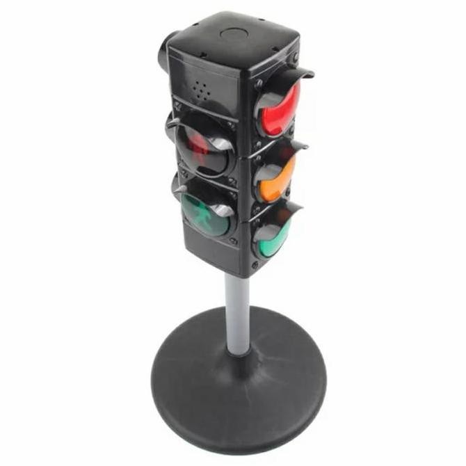HARGA DISC - Traffic light mainan anak lampu merah traffic sign rambu lalu lintas