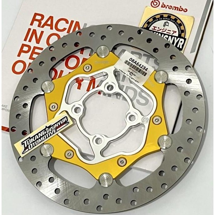 DISC BREMBO 260MM PIRINGAN CAKRAM BREMBO 260MM DISC CAKRAM BREMBO VARIO BEAT SCOOPY MIO FIZR Kaliper