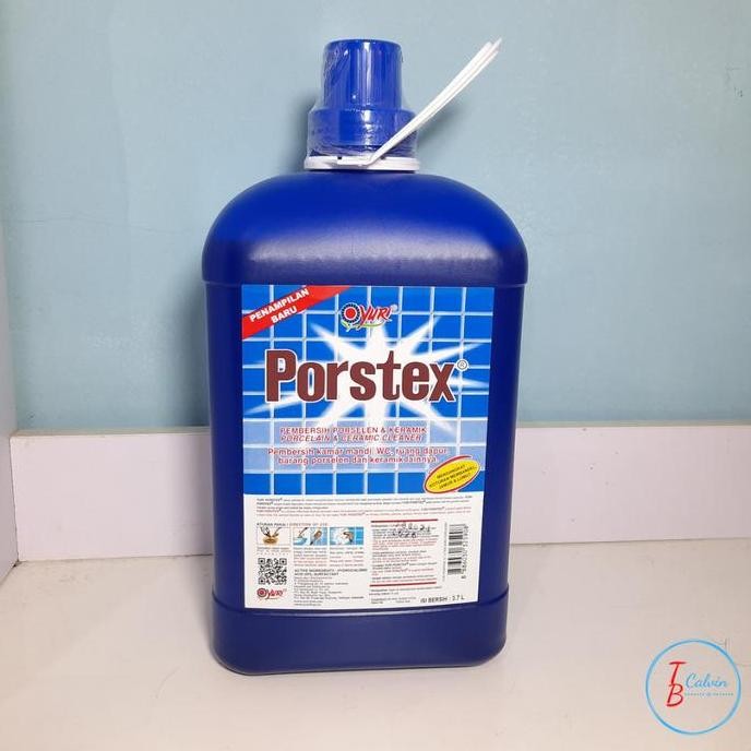 YURI PORSTEX 3,7 Liter Pembersih Lantai / Porstex Biru