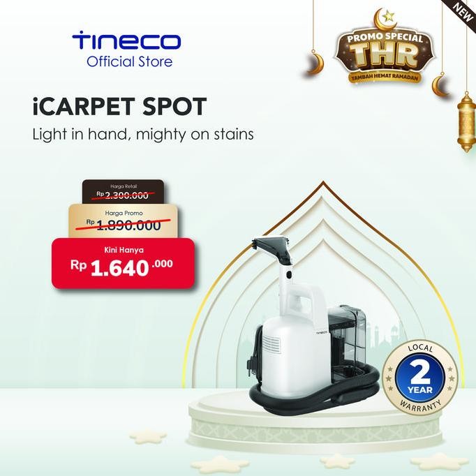 Tineco iCarpet Spot Carpet Cleaner Vakum Pembersih Karpet