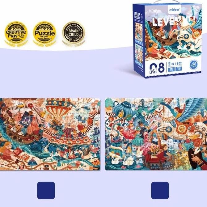 NEW mideer advanced level up puzzle level 8