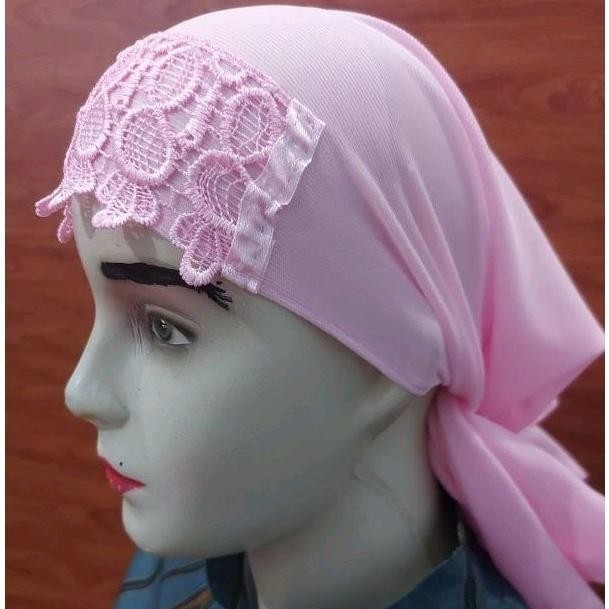 NEW Ciput Nini 1 KD (20 Pcs) Ciput Renda Daleman jilbab / Hijab iket renda