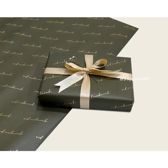 

ready Premium Kertas Kado Foil EID MUBARAK (5 Lembar)