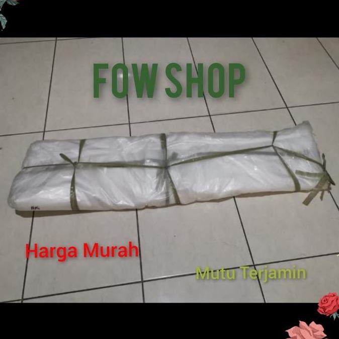 ready Plastik Cor Bening Tebal/Plastik Cor Bening 2 Lapis
