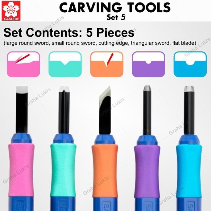 

ready !!! Sakura Carving Tools sakura