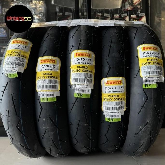 Ban Pirelli Diablo Rosso Corsa II Ring - 17" Soft Compound