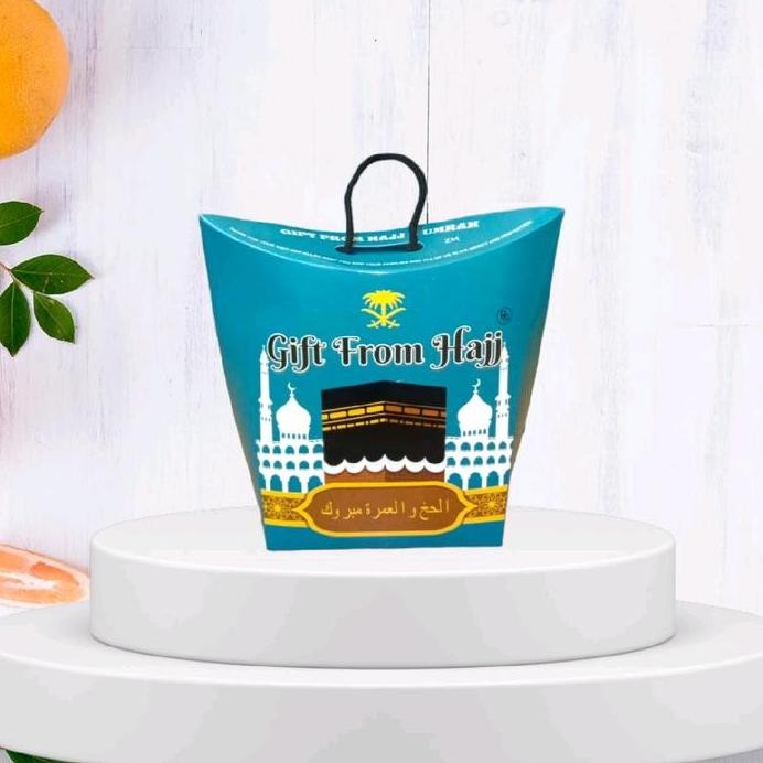 

ready 50 Pcs dus tali paperbag buat paketan oleh oleh haji dan umroh Souvenir