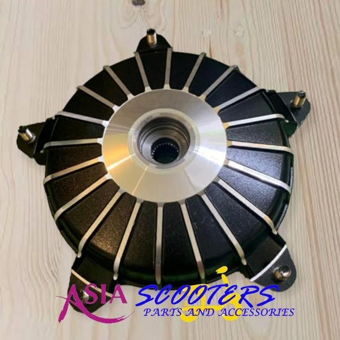 Tromol Vespa PTS Scarlet Racing