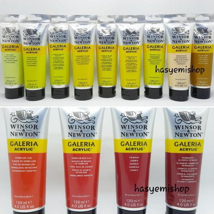 

ready !!! Cat Akrilik Galeria Acrylic Colour 120 ml Winsor & Newton