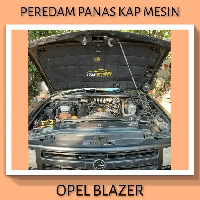 OPEL BLAZER Peredam Panas Kap Mesin Aksesoris Mobil VTECH Ori + Klip murah