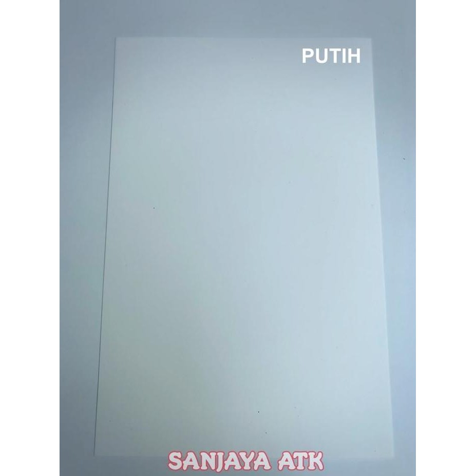 

ready Mika Cover jilid PP Pasir doff Transparan tebal 0.60 mm F4 isi 10 pcs