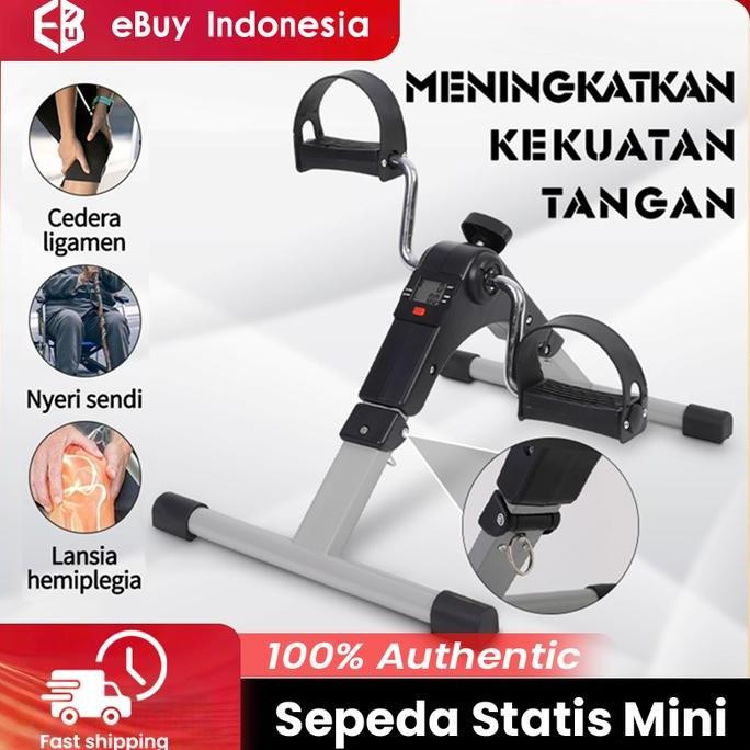 SEPEDA STATIS TERAPI PORTABLE UNTUK TERAPI KAKI TANGAN STROKE