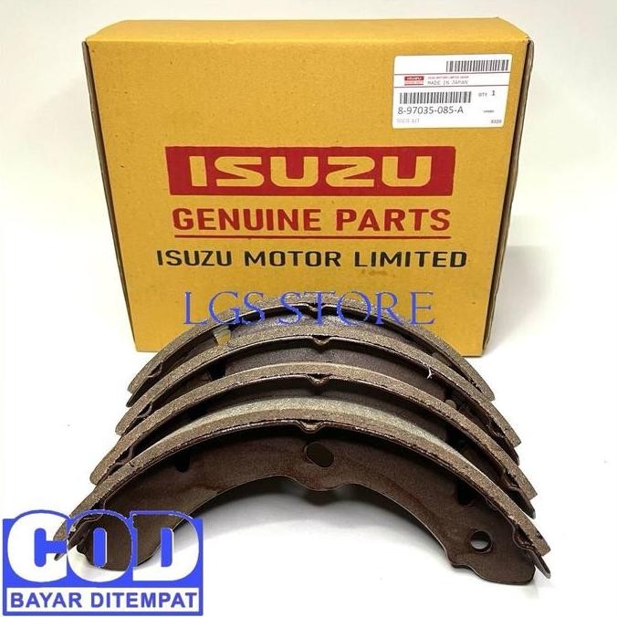 BRAKE SHOE NHR55 - BRAKE SHOE ISUZU NHR55 ELF - KAMPAS REM DEPAN BELAKANG ISUZU NHR55 ELF