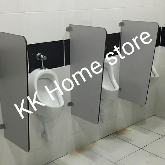 ready ( 300.000) /pcs sekat urinoir bahan pvc tahan air
