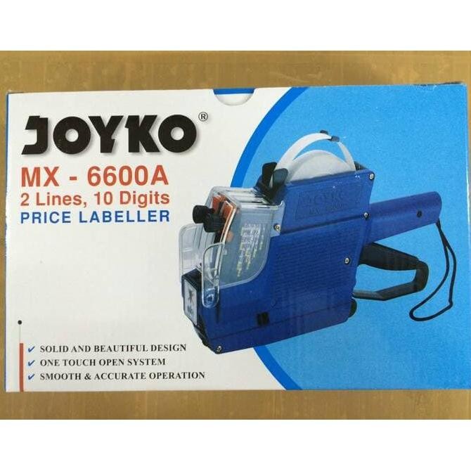 

Pl30 Rwet-23 Terbaru Paket Joyko Mx-6600A (Huruf,Angka) - Alat Lebel Harga Termurah Original