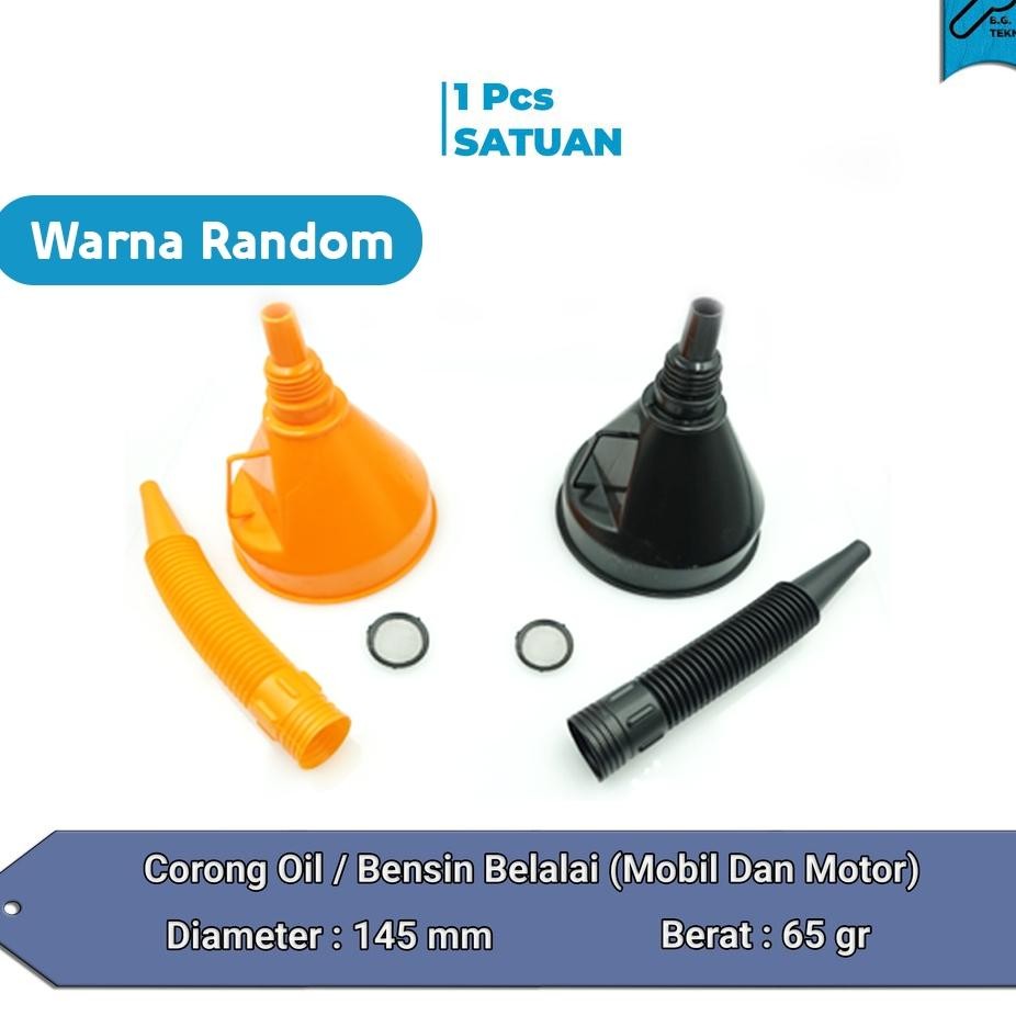 Corong Oli Bensin Bengkel Motor Mobil Belalai