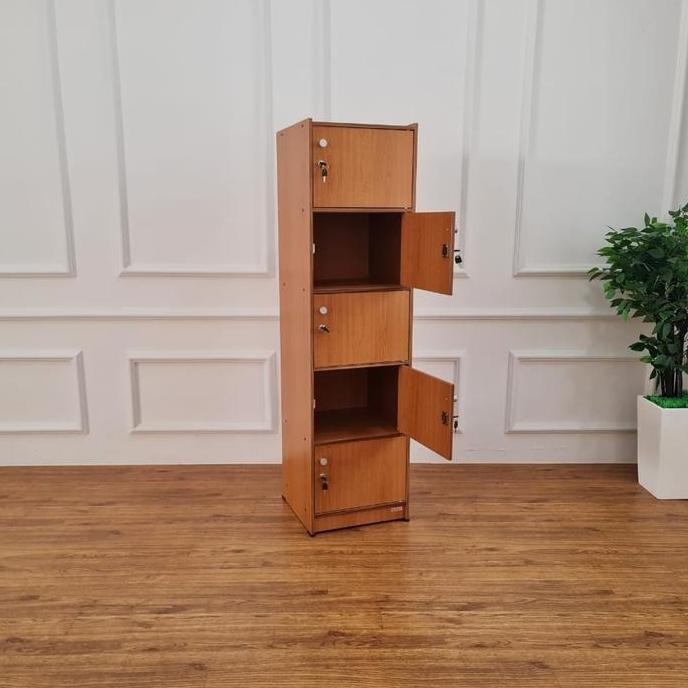 Miliki Lemari Susun 5 Kayu