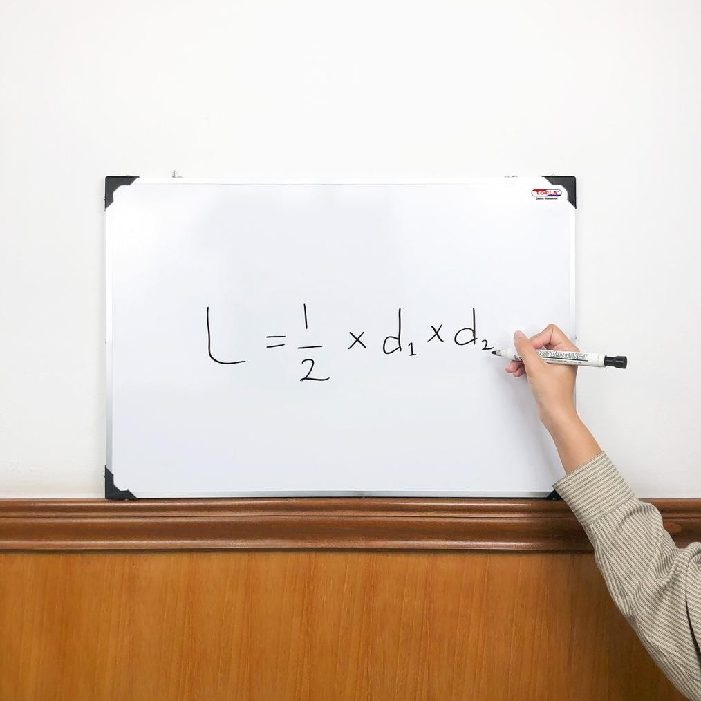 

Topla Whiteboard Papan Tulis Putih - Ideal untuk Semua Kebutuhan Menulis Anda