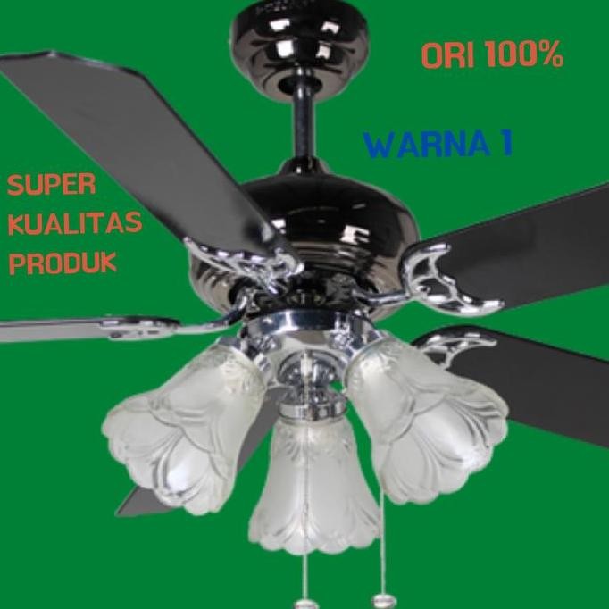 Kipas Angin Gantung Lampu Edma Decorasi Pendingin Listrik Elektronik