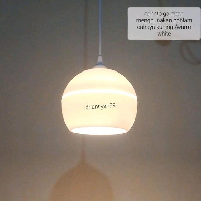 Lampu Gantung Bulat Lampu Hias Gantung Kap Lampu