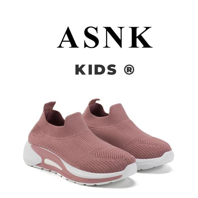 Tersedia ASNK SHION Sepatu Anak Laki Laki Perempuan Sneakers Kualitas Import Size 30-36 Usia 3-9 Tah