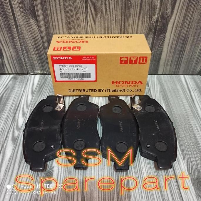 . Brake Pad Kampas Rem Depan Honda Jazz GE8 S RS Th 2008-2013 Original