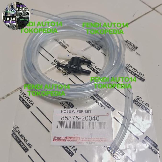 . Selang wiper air semprotan air wiper set toyota innova original