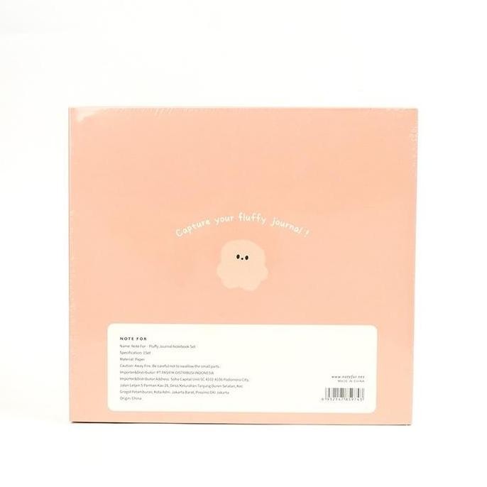 

OHSOME - Fluffy Journal Notebook Set Buku Catatan Notebook Set TA