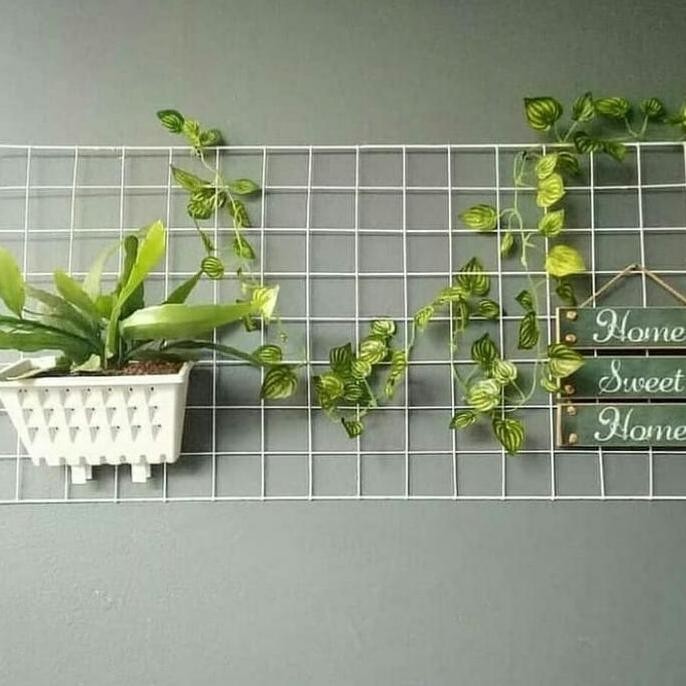 RAM BESI VERTIKAL GARDEN UNTUK POT DINDING ARGO