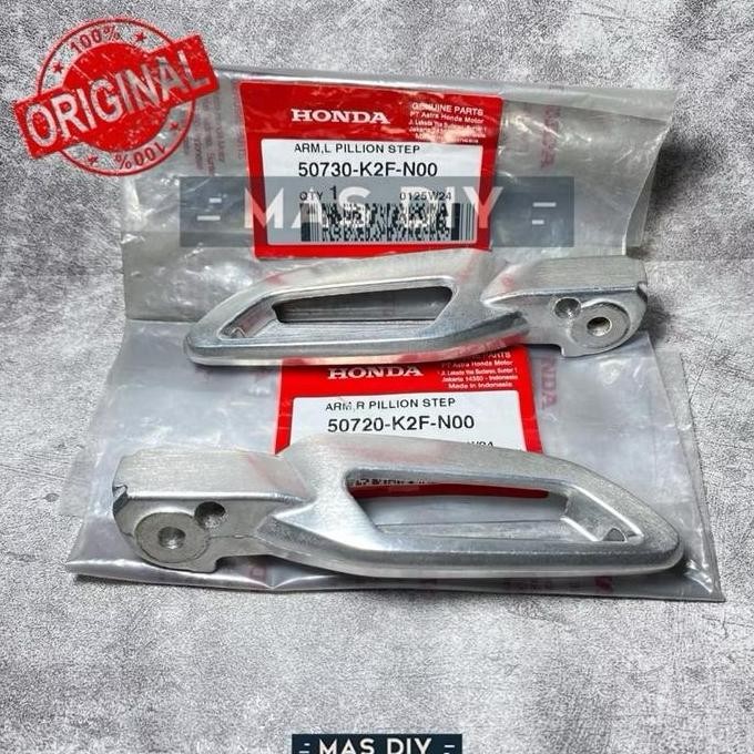 Footstep Step Scoopy New K2F Satu Set Ori AHM PNP Vario 125 150 dll rans