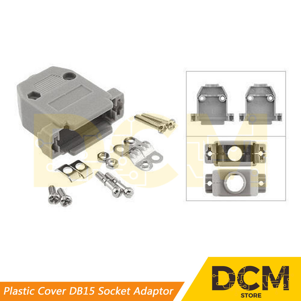 Cover Plastik Plastic Cover DB15 Socket Adaptor DB 15