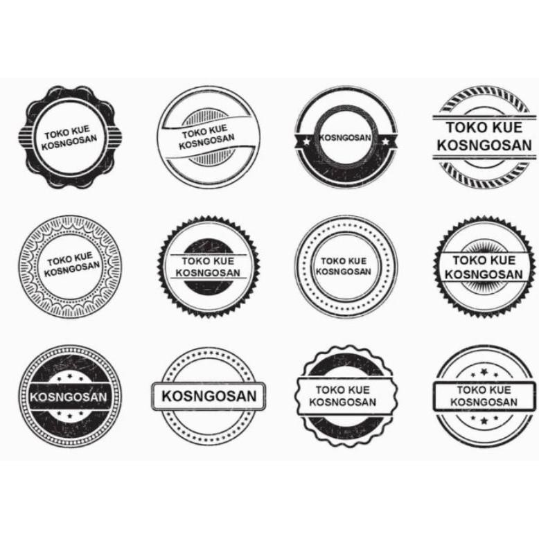 

Promo Stempel Bulat Bisa Pilih Desain Sendiri Berkualitas