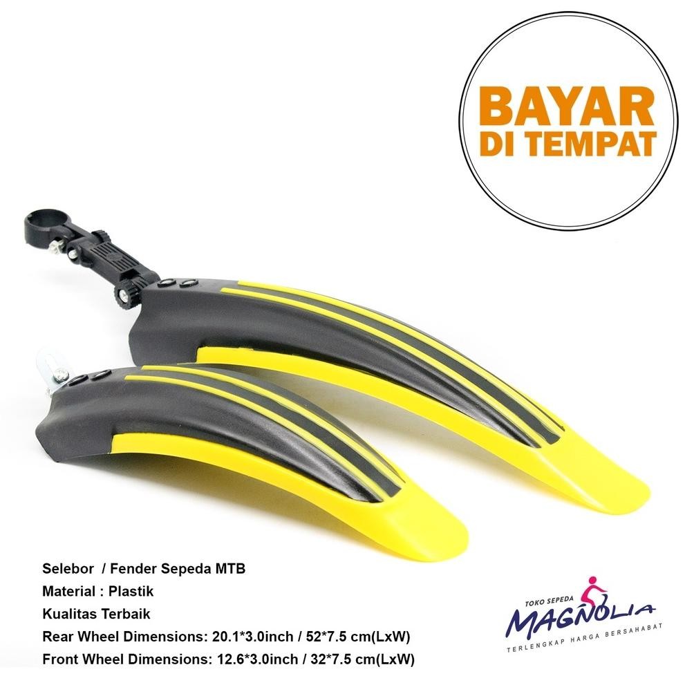 Diskon Spakbor Sepeda Exotic Slebor Speda Bmx Fender Sepeda Gunung Mudguard Sepeda Lipat Aksesoris S