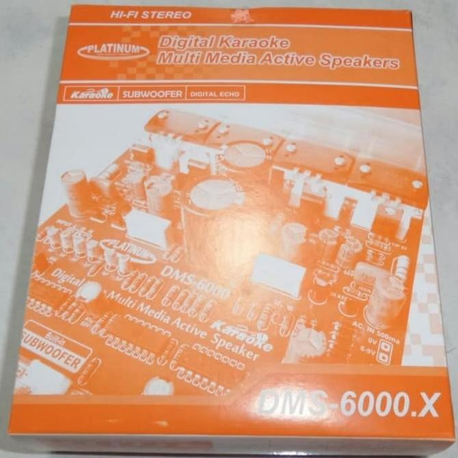 Kit Power Speaker Aktif Platinum Dms 6000 X / Platinum Dms 6000X New Stok