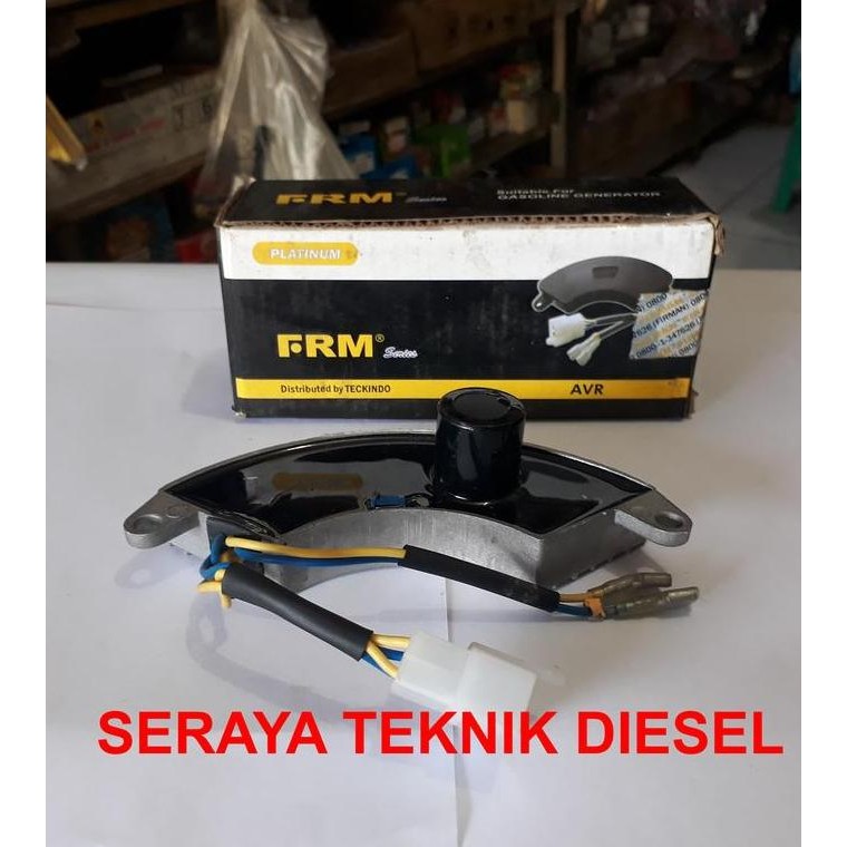 Avr Genset Bensin 5 Kw 5000 Watt Firman Model Sabit