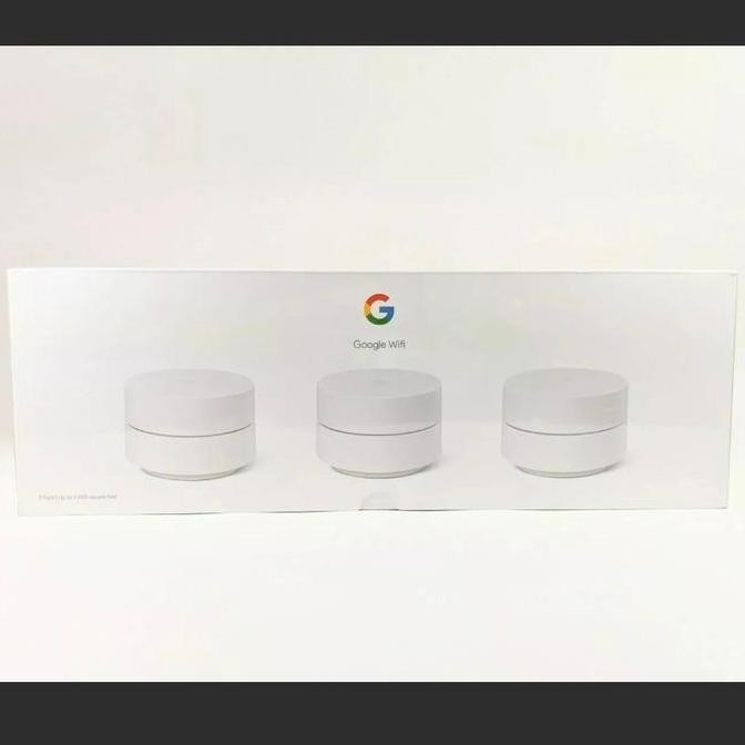 Google Wifi Mesh Ac1200 3 Pack Set New Stok