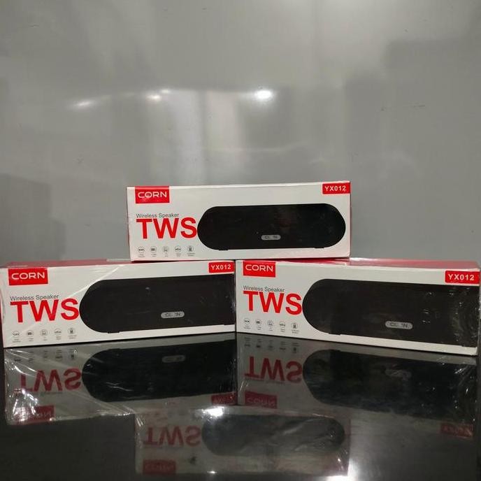 Speaker Stereo Corn Yx012 Speker Bluetooth Original Portable Wireless Super Mega Bass Speaker Tws Ne