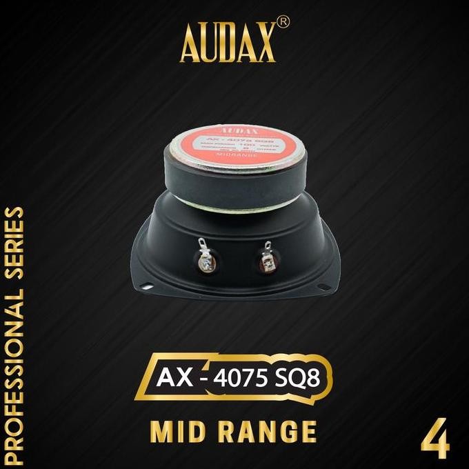 Midrange Speaker 4 Inch Ax-4075 Sq8 / Ax4075 Sq8 - Mid Range New Stok