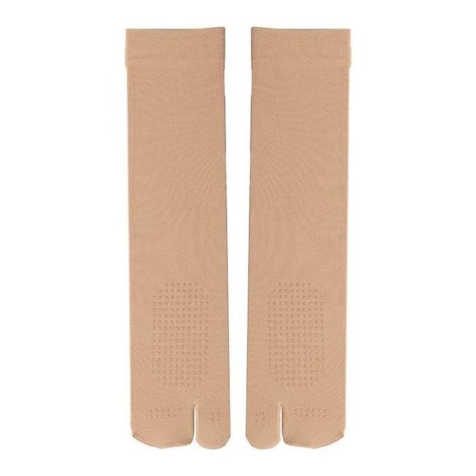 ITSHOPING - STOCKING JEMPOL WANITA DUA JARI SELUTUT KAOS KAKI STOKING PANJANG SELUTUT WARNA KULIT DA