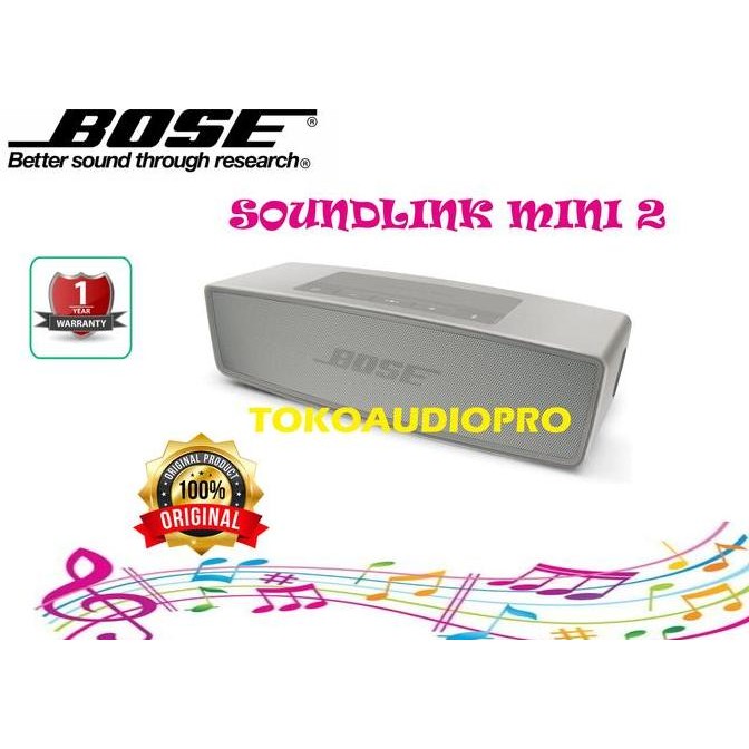 Bose Soundlink Mini Ii Se Bluetooth Speaker Portable Aktif New Stok
