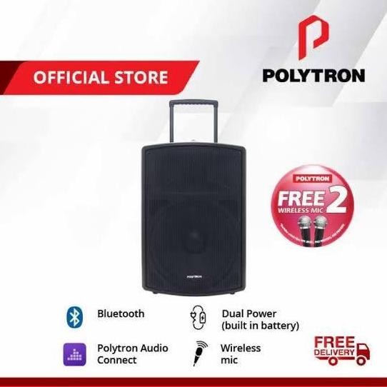 Speaker Polytron Pas Pro15F2 Resmi Polytron Pas Pro 15 F2 New Stok