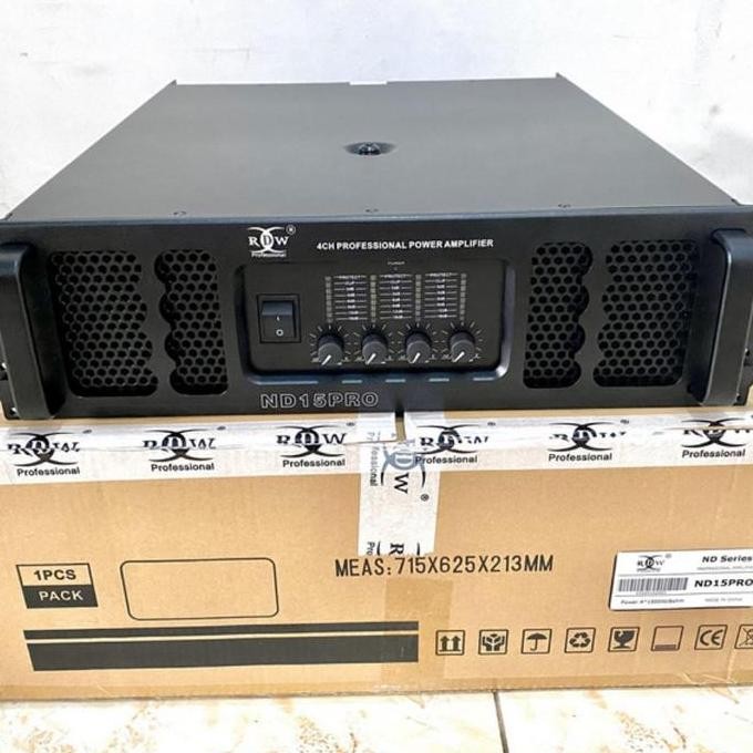 Power Amplifier Rdw Nd15Pro / Nd 15Pro / Nd 15 Pro Original New Stok