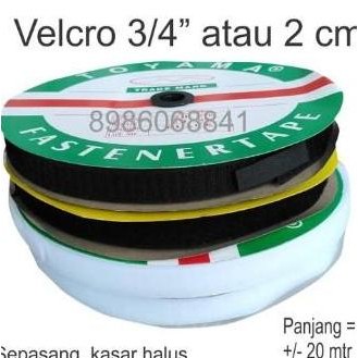 Termurah Perekat Velcro Magic Tape Perekat Set (Sepasang Kasar  Halus) Perekat Velcro Magic Tape Per