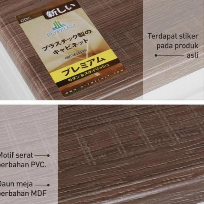 Terjangkau Lemari Plastik Olymplast 5 Susun / Odc 05 M / Olymplast Drawer 5 Susun