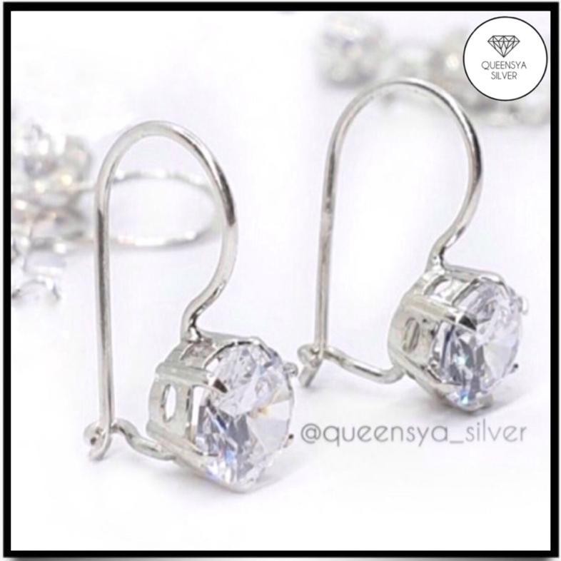 AsT Anting perak asli - Toko perak asli - perak asli 925 bersetifikat - Anting Perak Desi silver 925