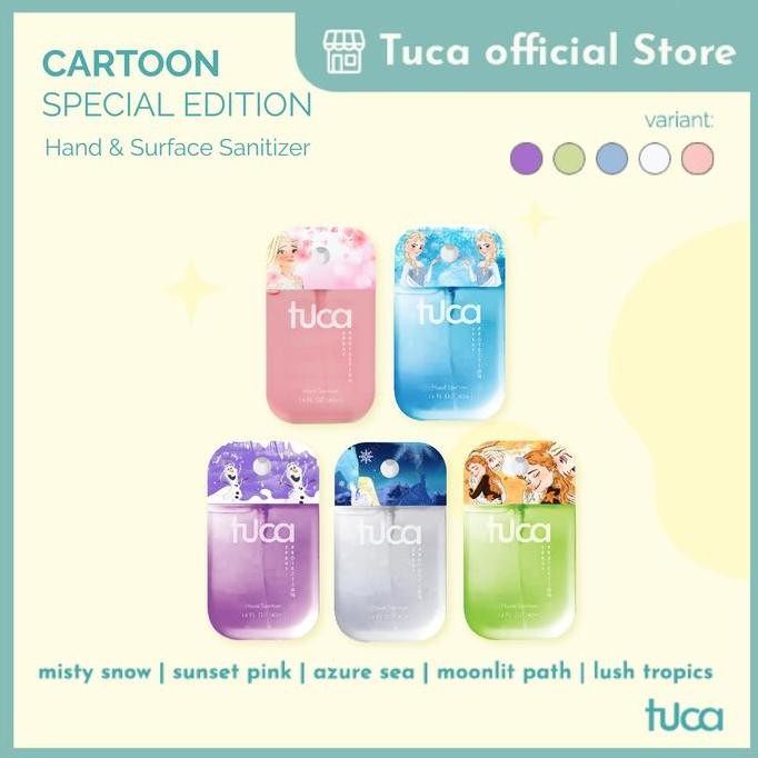 Tuca Hand Sanitizer Frozenn Kartun Karakter Food Grade Custom Cartoon