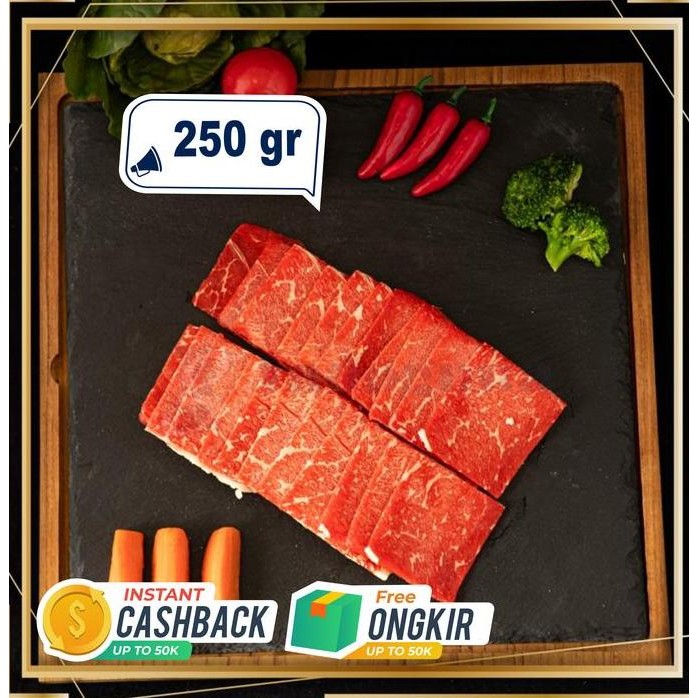 

Aus Wagyu Knuckle Mb 7 Cut Yakiniku 250Gr