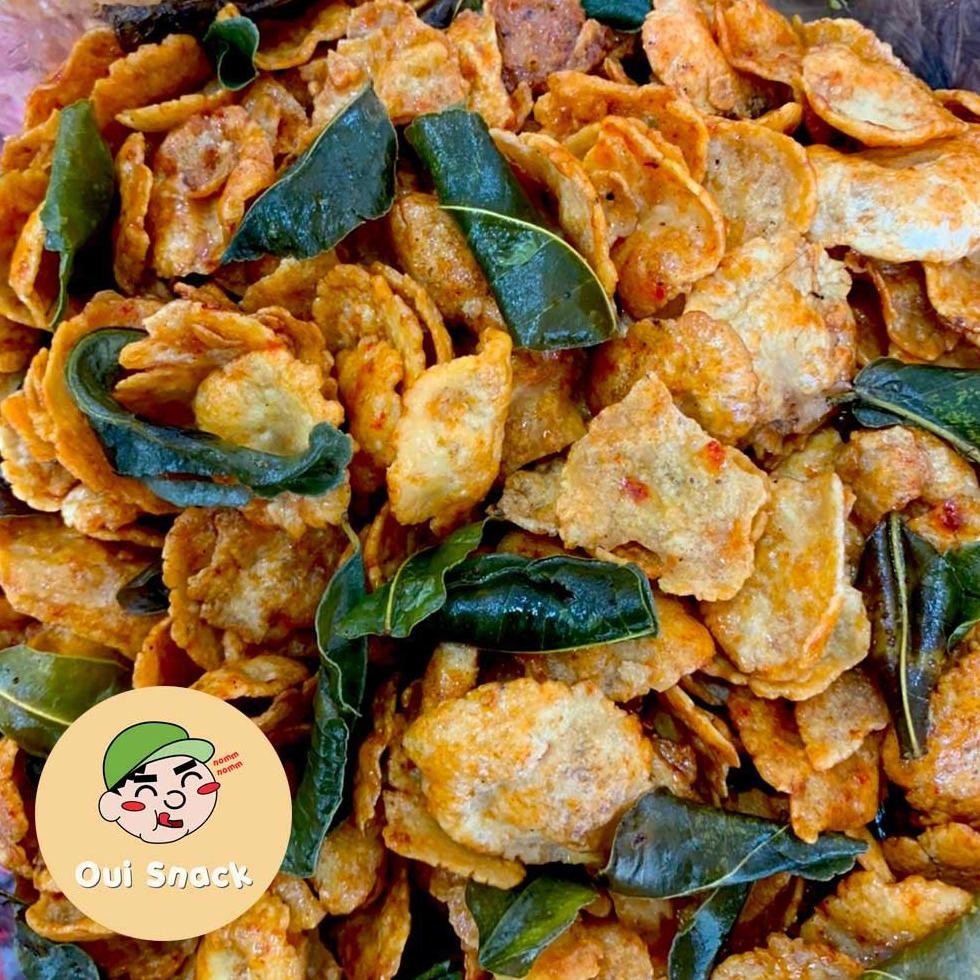 

PJ Emping Thailand Belinjo Daun Jeruk 250gr ( Vegan Friendly ) | Oui Snack