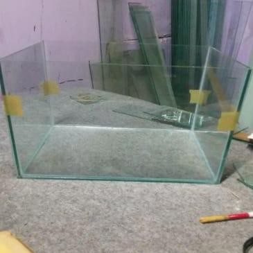 Aquarium Aquascape 60X30X40 Rimles 6Mm